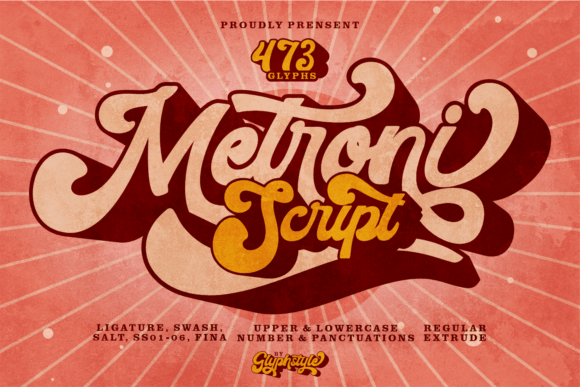 Adding Retro Elegance with the Metroni Font