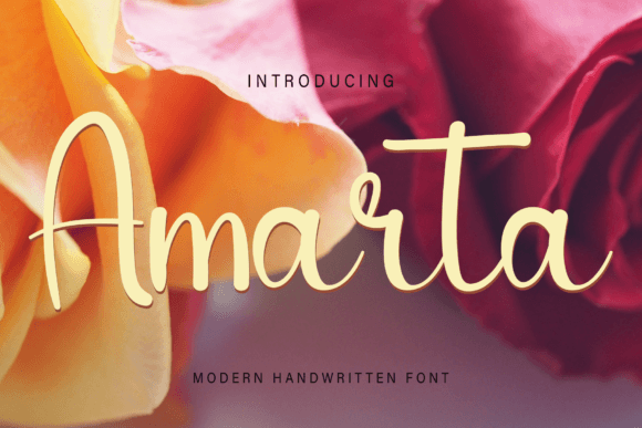 Amarta Typeface: A Thin Script Font for Elegant Brand Design