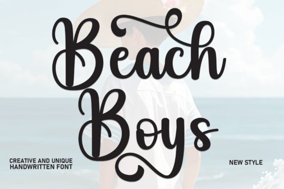 Beach Boys: The Handwritten Font That Brings Fun To Your Products