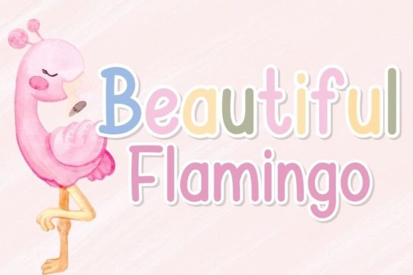 Beautiful Flamingo Font: A Maker's Creative Secret