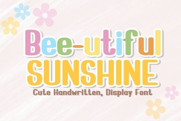 Bee-utiful Sunshine: A Font That Brings Branding to Life
