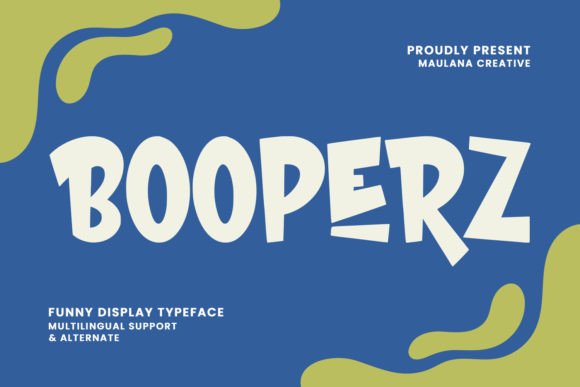 Booperz Font: The Perfect Typeface for Your Crafty Projects