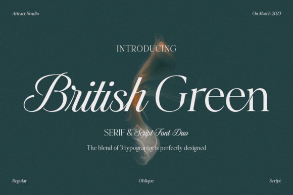 British Green: A Font Designed for Editorial Mood and Identity