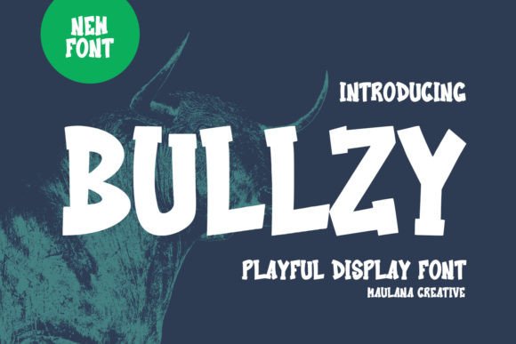 Bullzy Font: A Playful Typeface for Better Campaigns