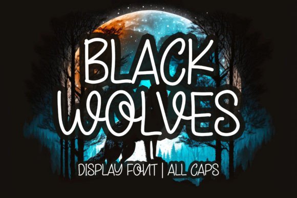 Crafting with Black Wolves: A Premium Handwritten Font