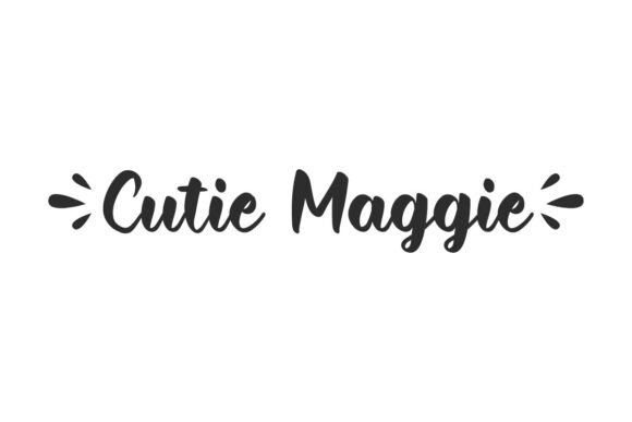 Cutie Maggie: A Timeless Handwritten Font for Branding