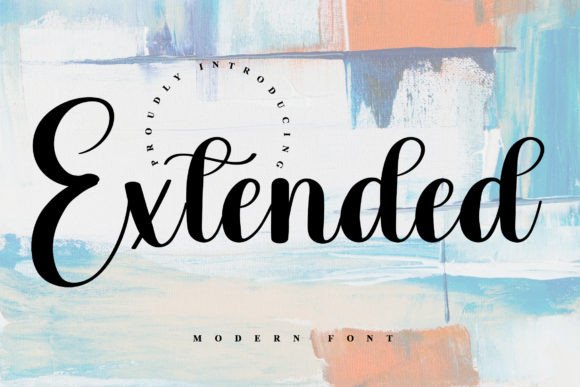 Extended: A Font That Narrates Elegant Editorial Stories