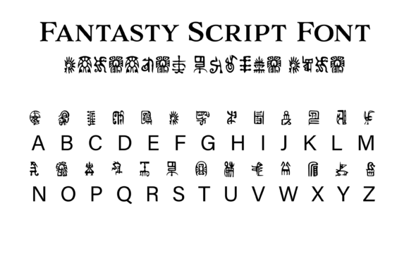 Fantasy Script 12: The Decorative Font That Builds Complete Worlds