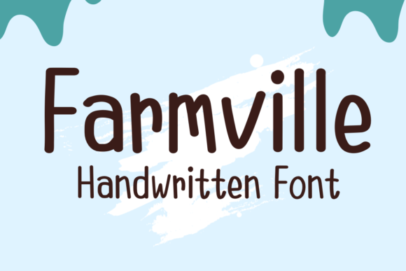Farmville Font: A Designer's Take on a Friendly Handwritten Typeface
