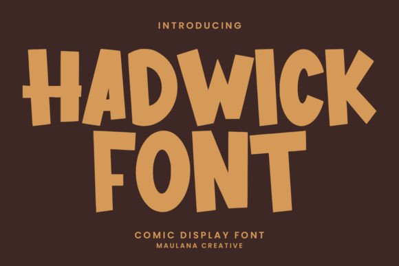 Hadwick Comic Display Font: Mastering Bold and Friendly Brand Voice