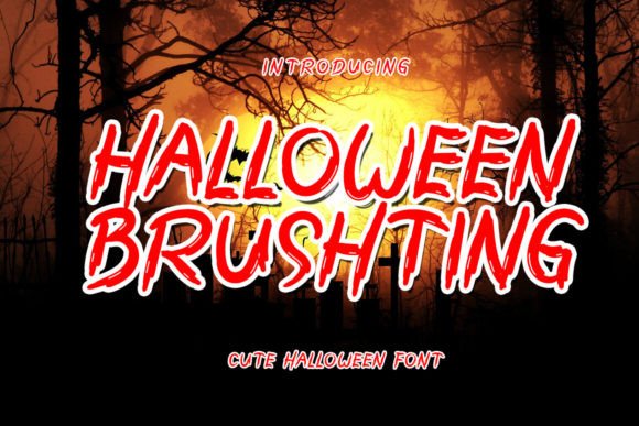 Halloween Brushting: The Display Font for Campaign Impact
