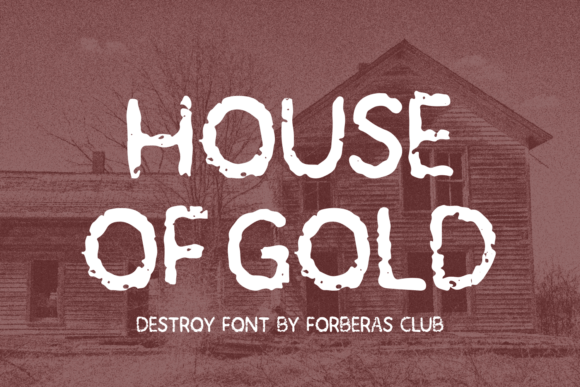 House of Gold: A Display Font Review for Web Design