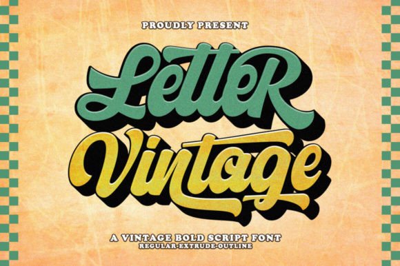 Letter Vintage Font: Crafting an Authentic Online Brand Experience