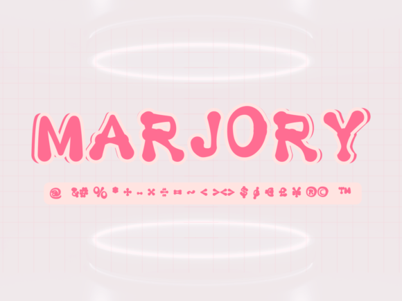 Marjory: A Playful Font for Editorial Projects