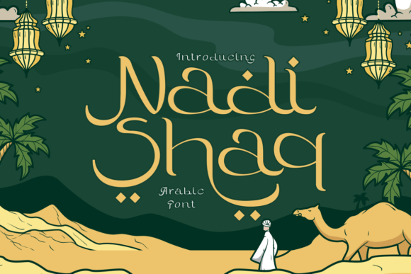 Nadishaq: A Display Font for Projects That Demand Personality