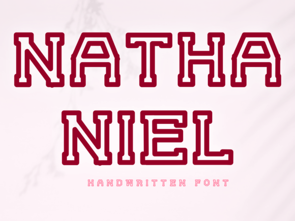 Nathaniel: A Display Font with a Quiet, Confident Mood