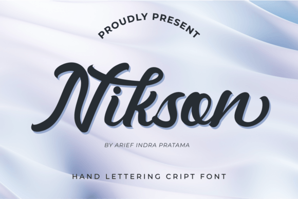 Nikson: A Script Font Built for Modern Campaign Visuals