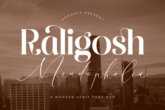 Raligosh Mendophelia: A Font Duo for Premium Web Design