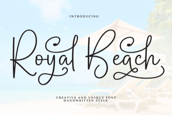 Royal Beach: A Handwritten Font for Crafters Who Value Authenticity