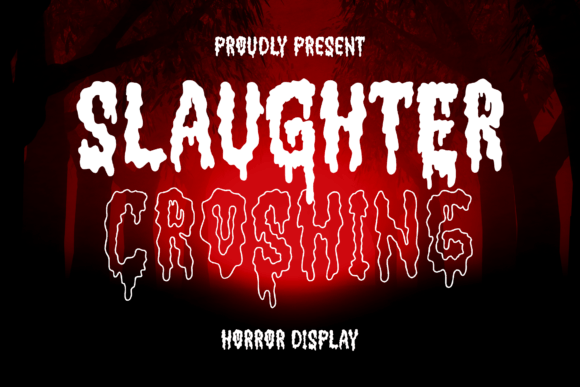Slaughter Croshing: A Distinctive Display Font for Bold Digital Design