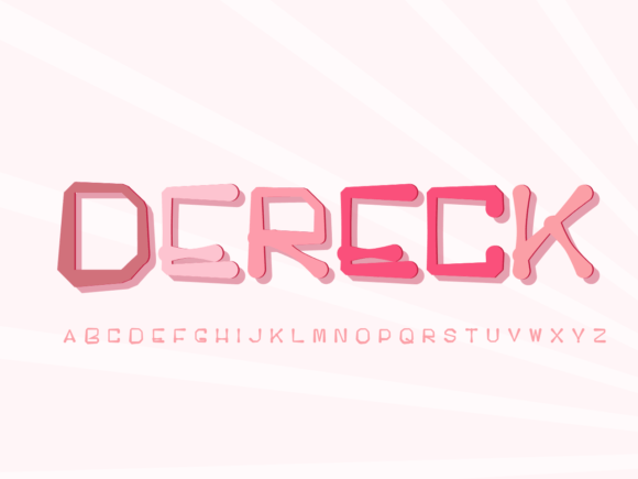 The Dereck Font: A Display Typeface Built for Digital Branding
