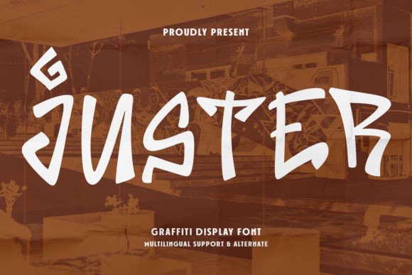 The Juster Font: A Graffiti-Inspired Crafting Powerhouse