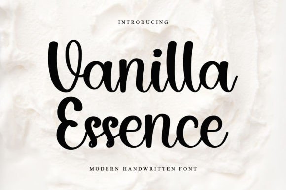 Vanilla Essence: A Font for Timeless Visual Communication